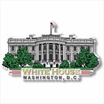 WDC101 White House Magnet